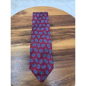 Echo Burgundy 100% Silk Tie